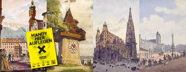 Diverse Gemälde aus Österreich